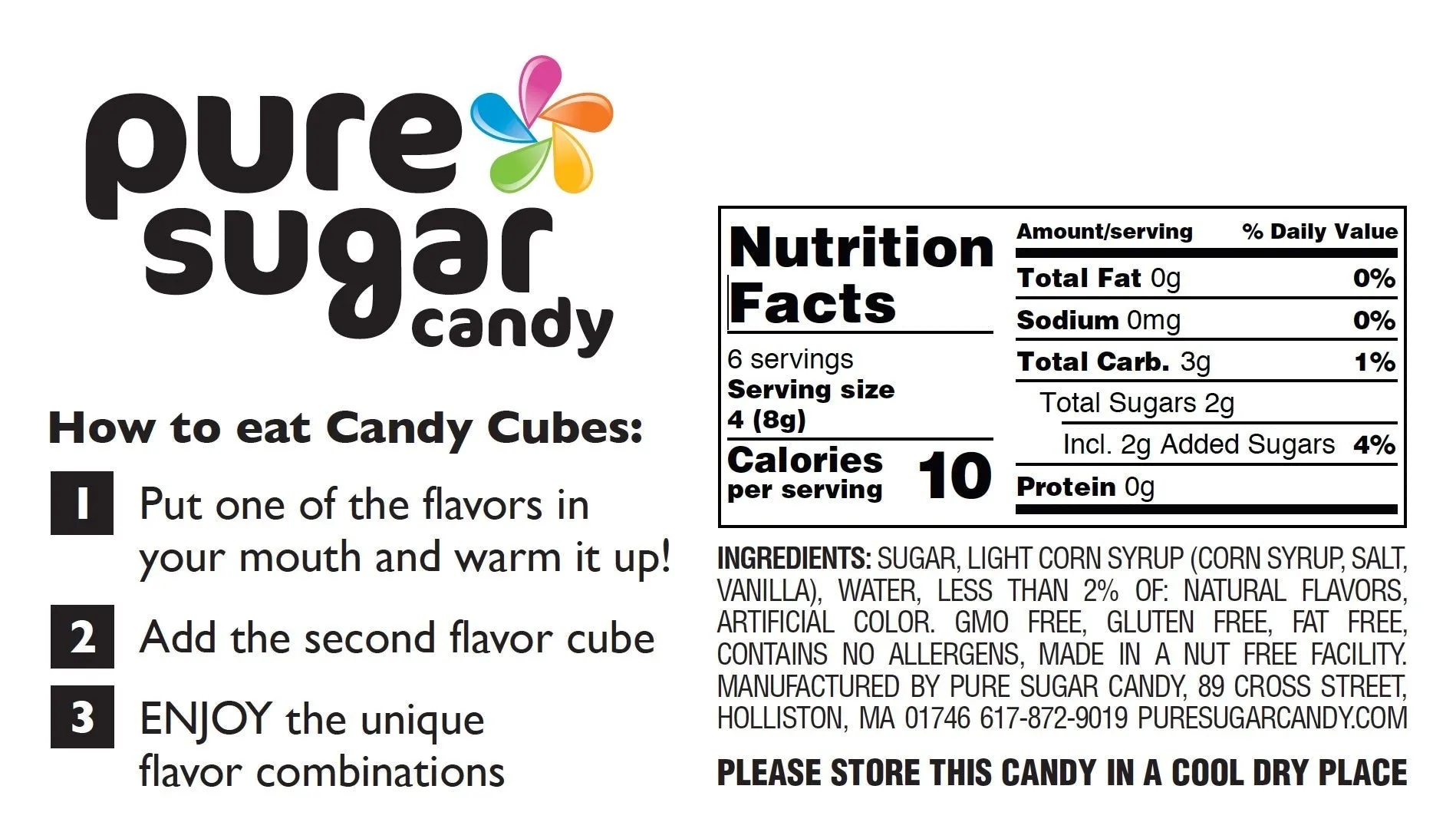 Candy Cubes - Blue Raspberry Lemonade
