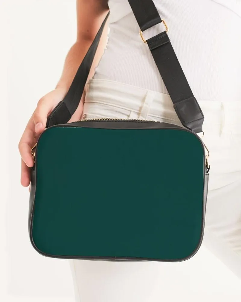 Dark Blue Cool Green Crossbody Bag | Dark Pure Blue Cool Green | C100M0Y50K80
