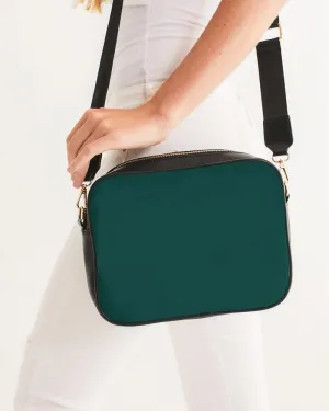 Dark Blue Cool Green Crossbody Bag | Dark Pure Blue Cool Green | C100M0Y50K80