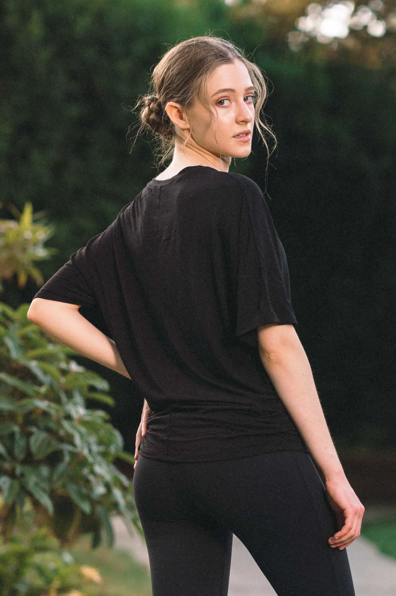 DESTINY BAMBOO-BLEND TOP (Final Sale)