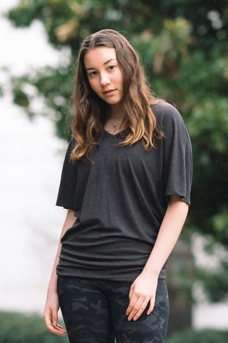 DESTINY BAMBOO-BLEND TOP (Final Sale)