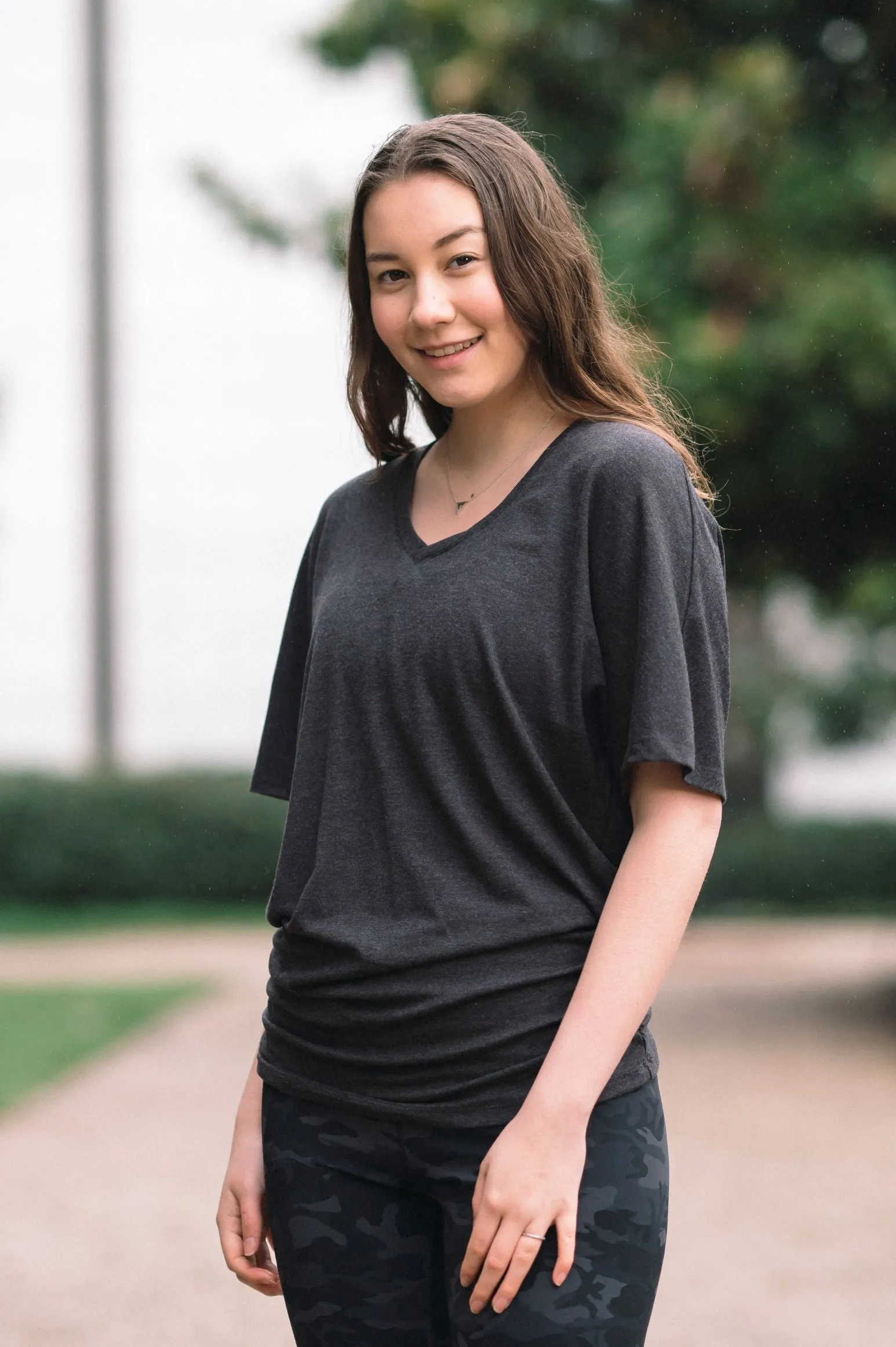DESTINY BAMBOO-BLEND TOP (Final Sale)