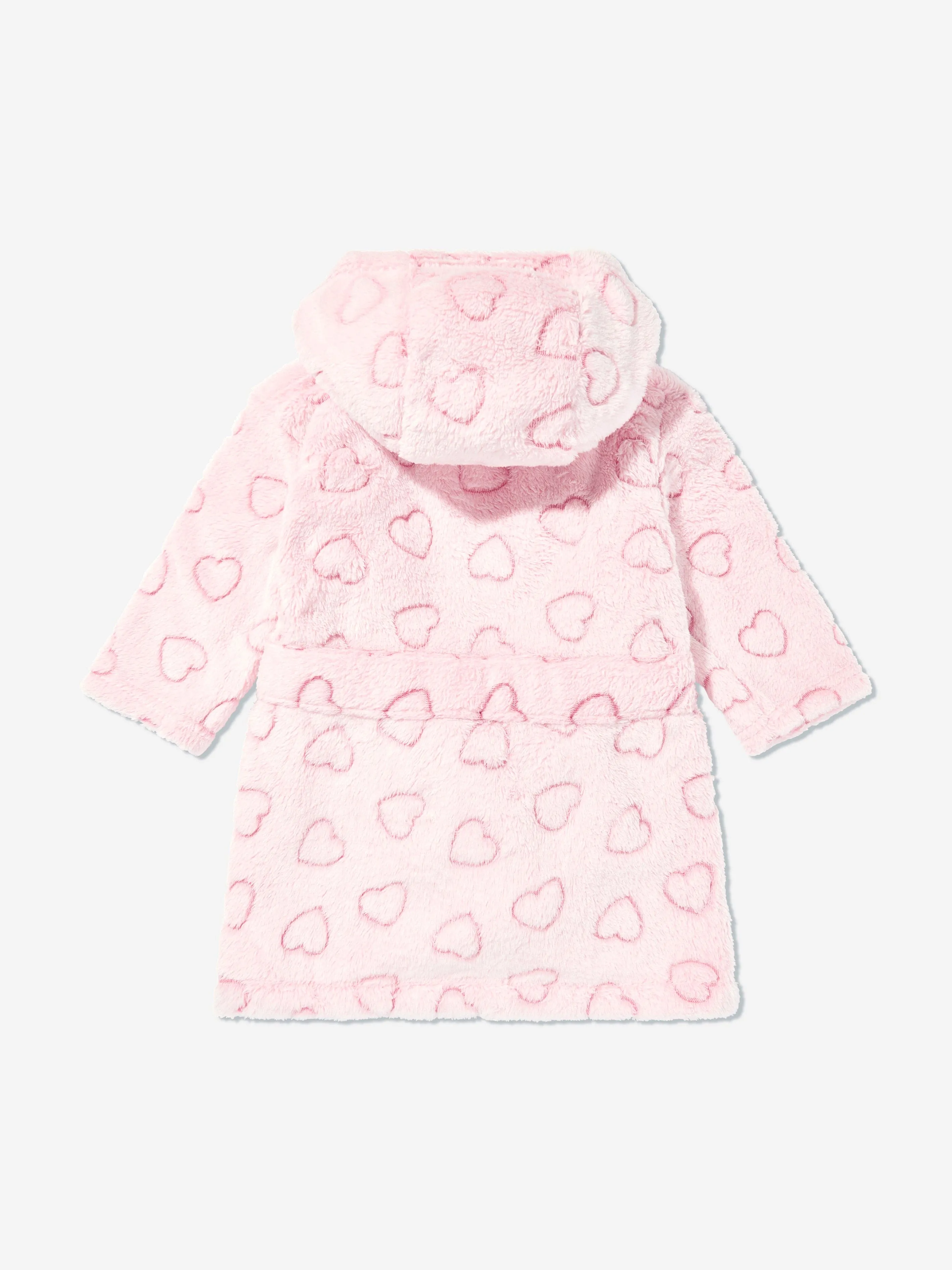 DKNY Baby Girls Heart Bathrobe in Pink