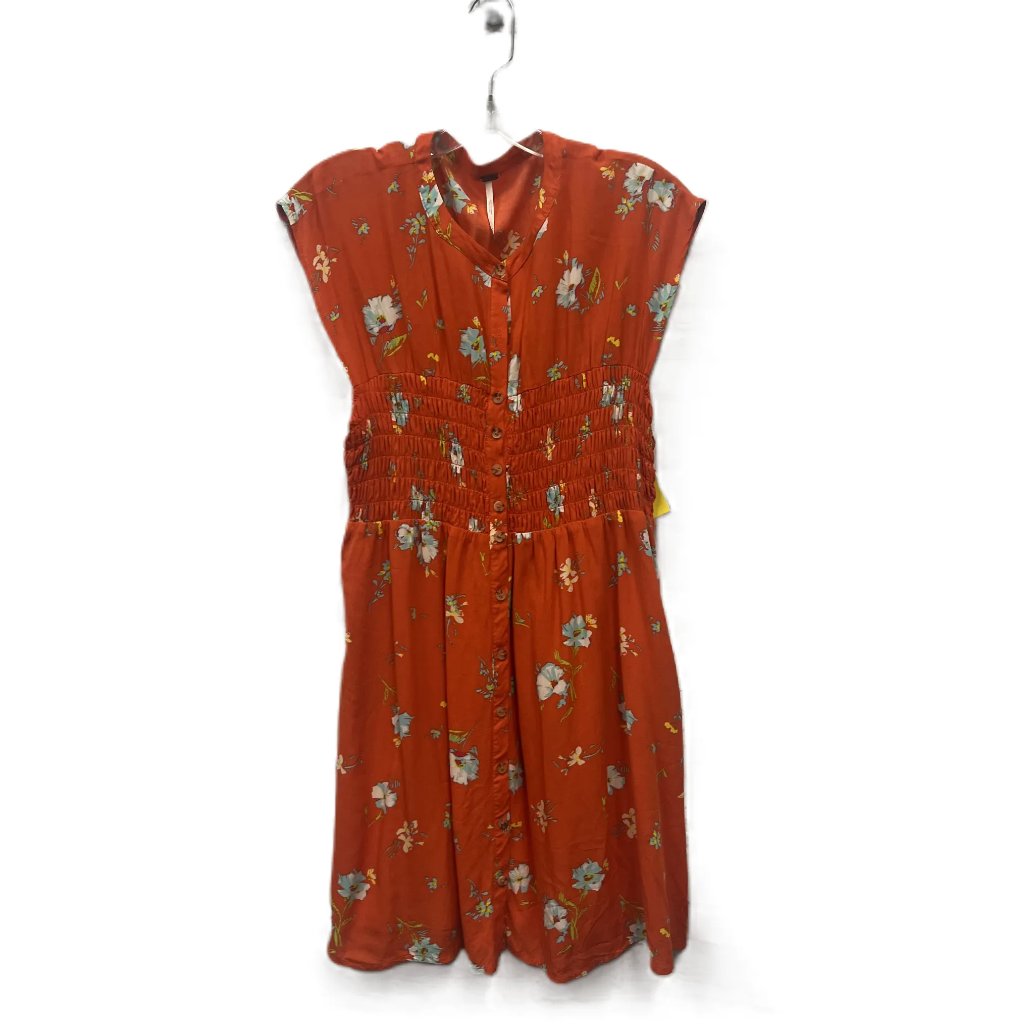 Dress Casual Short By Free People In Orange, Size: M