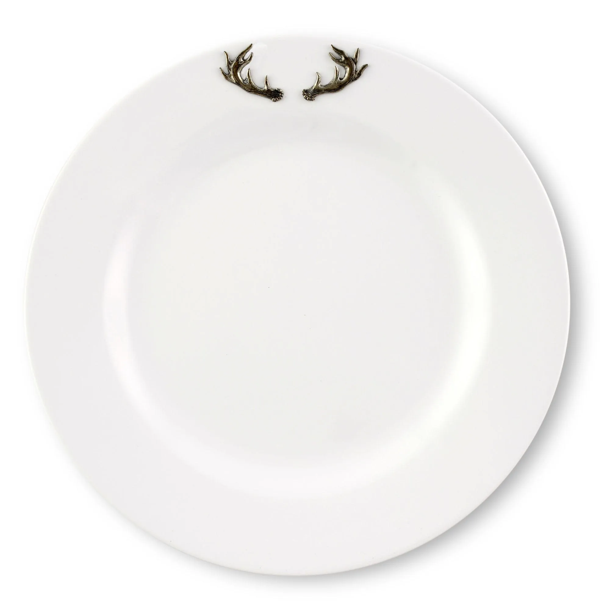 Elk / Deer Antlers Melamine Lunch Plates - Set of 4