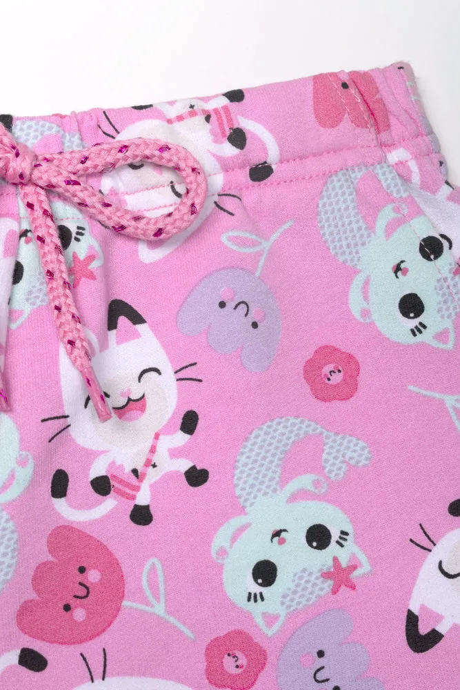Gabby's Dollhouse Short Pink