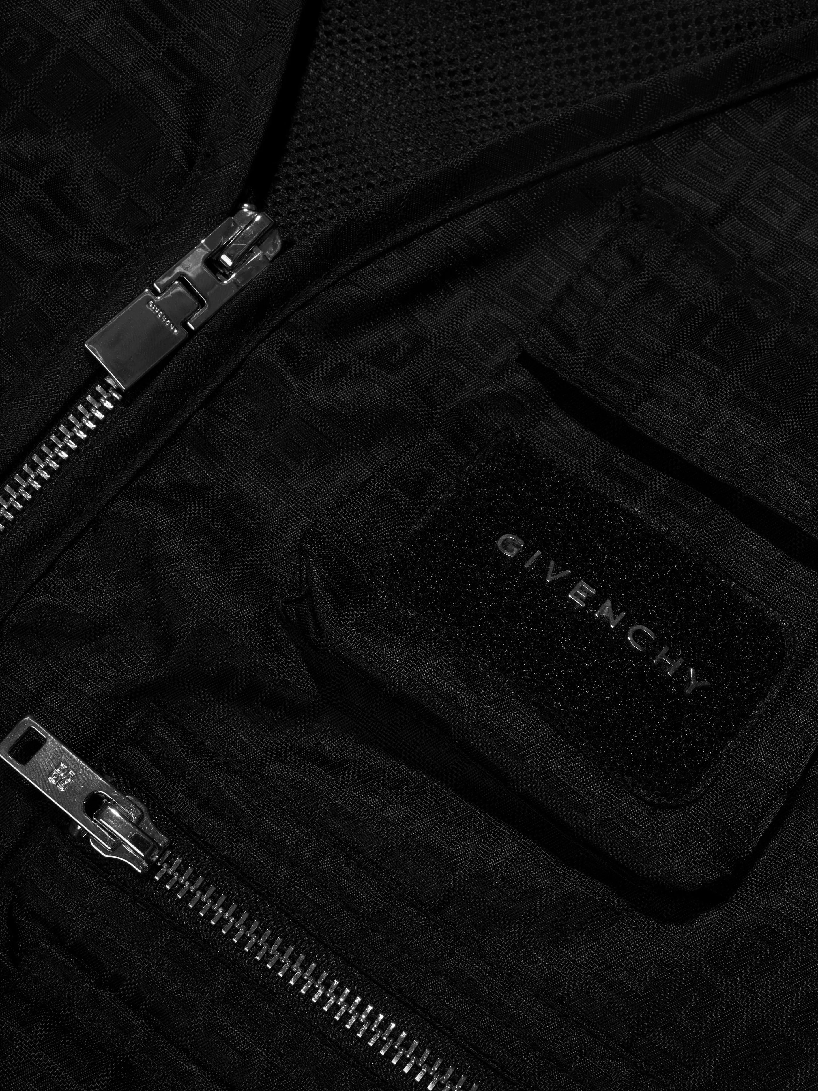 Givenchy Boys Cargo Gilet in Black
