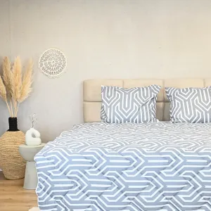 HappyDuvet Mechano - 100% Cotton all season Coverless duvet
