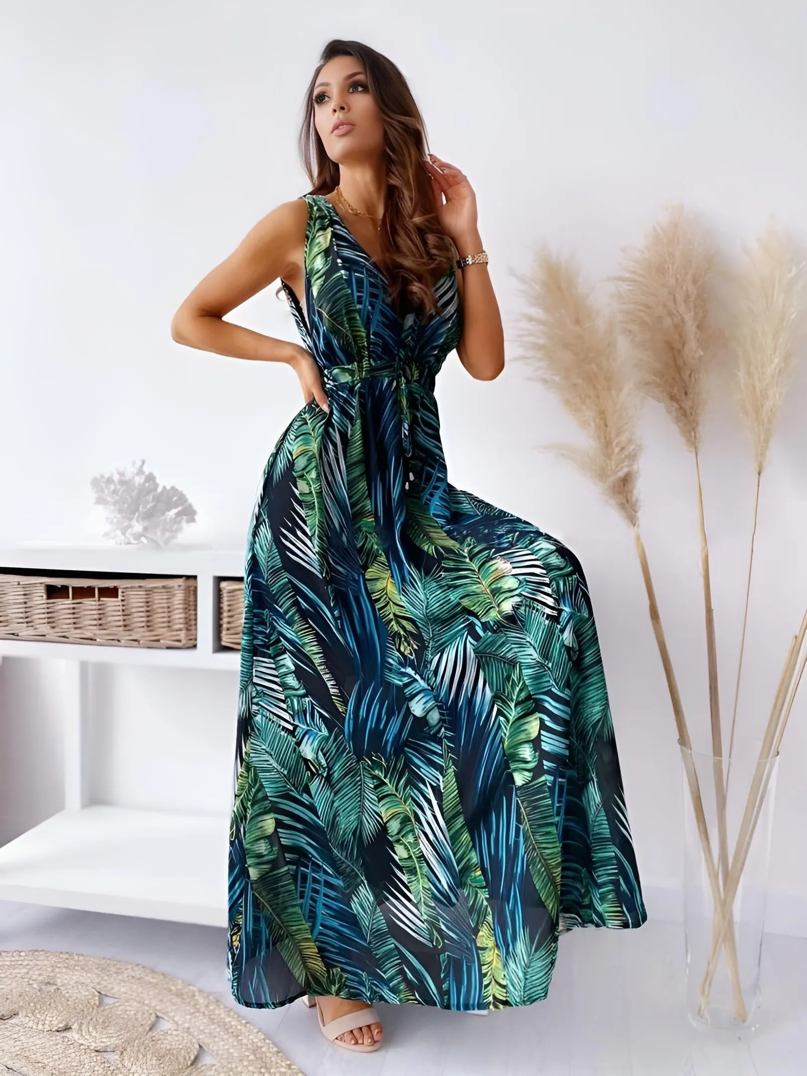 Hawaii Long Maxi Dress