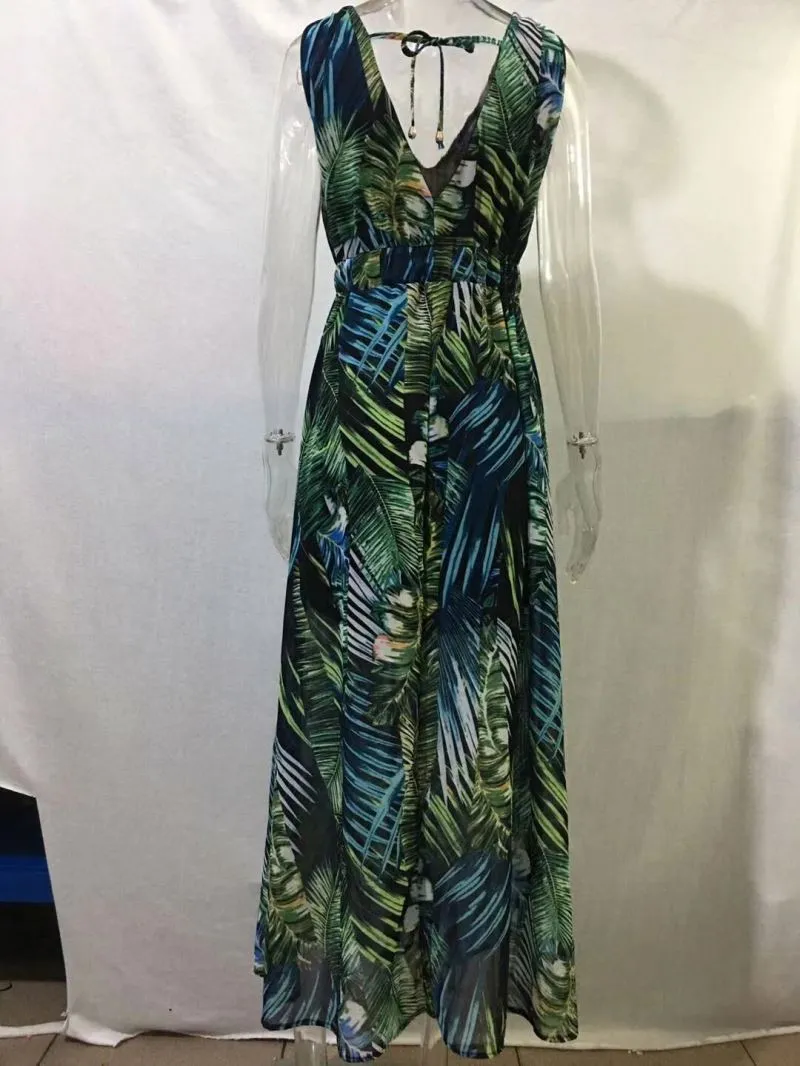 Hawaii Long Maxi Dress