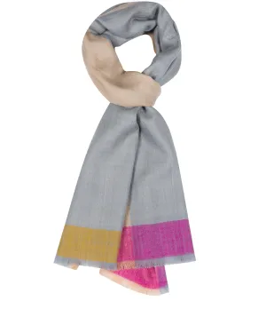 'Hue' Cashmere & Merino Wool Neckerchief