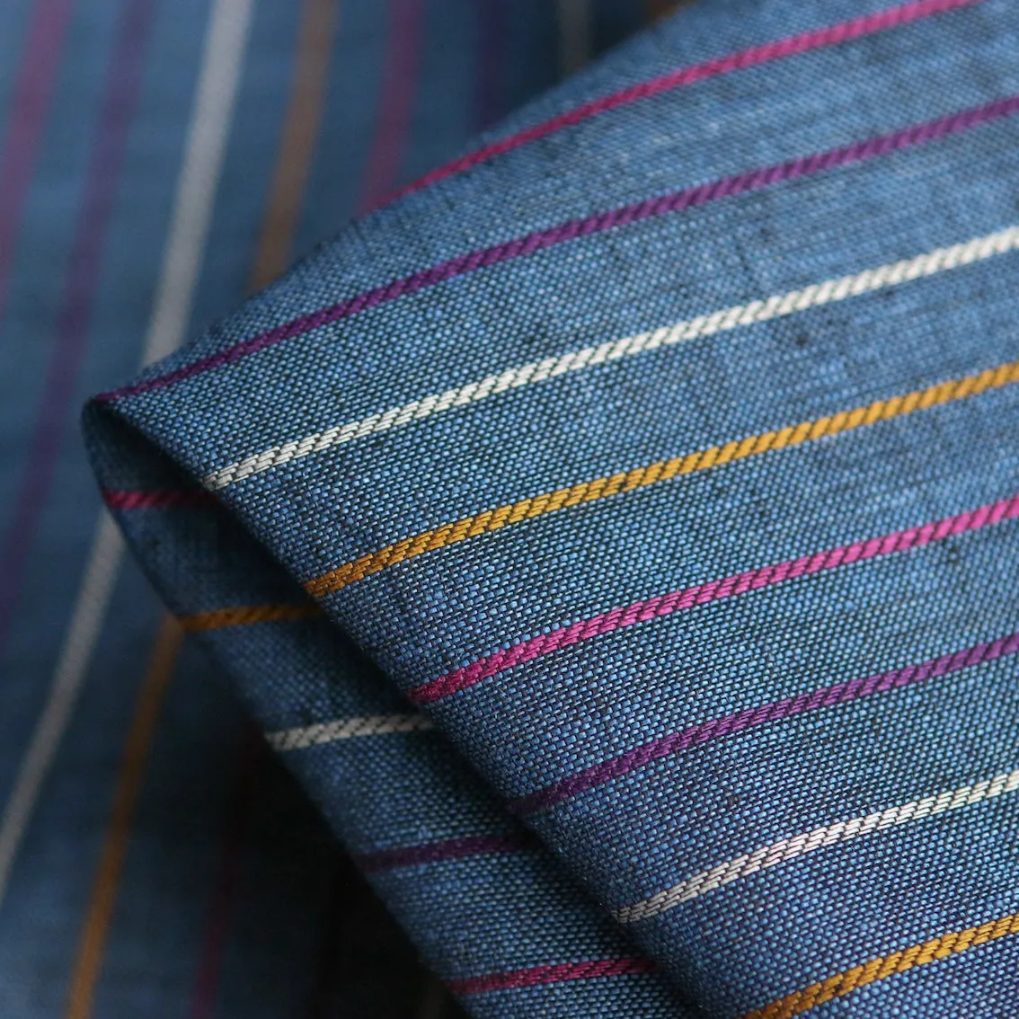 Last Chance of Carnivale Blue Linen