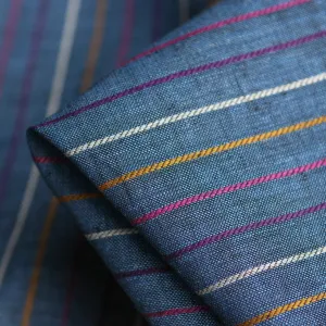 Last Chance of Carnivale Blue Linen