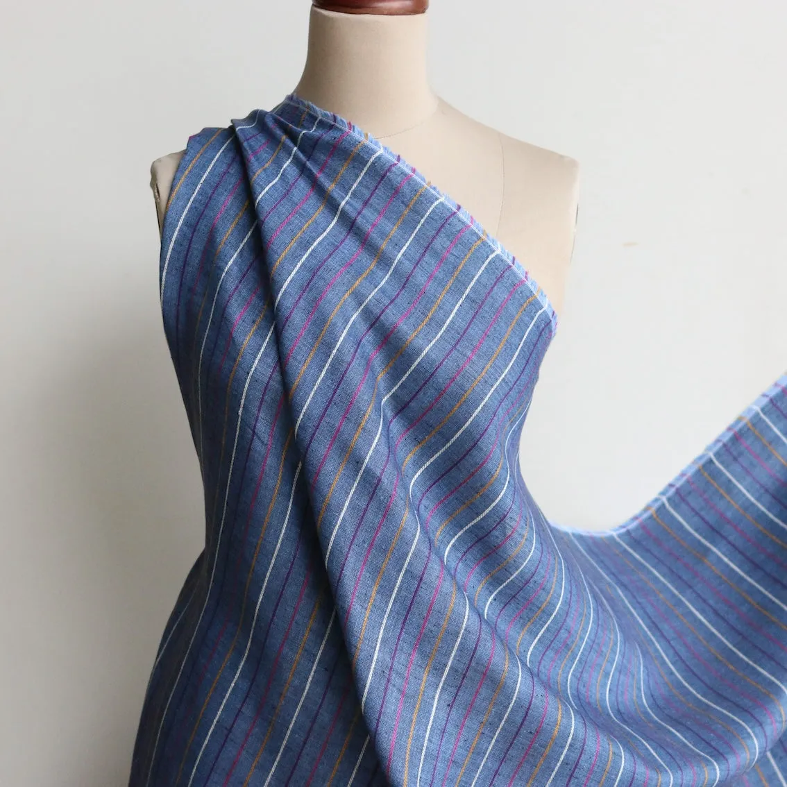 Last Chance of Carnivale Blue Linen
