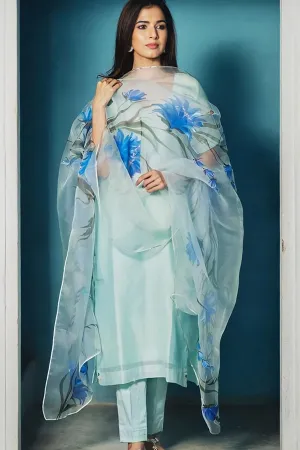 Modern simple plazo suit design 2021 Pink blue