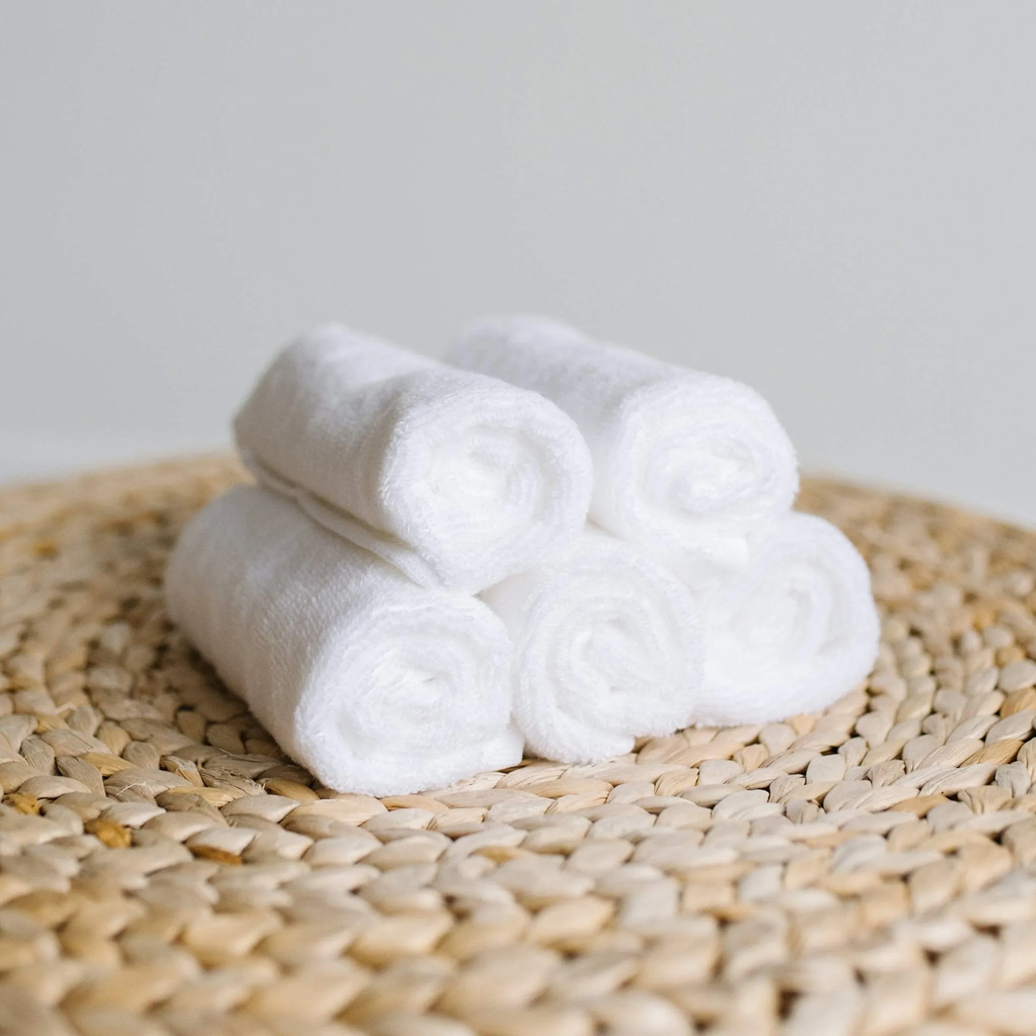 Natemia: Baby Washcloths - Organic Soft Cotton