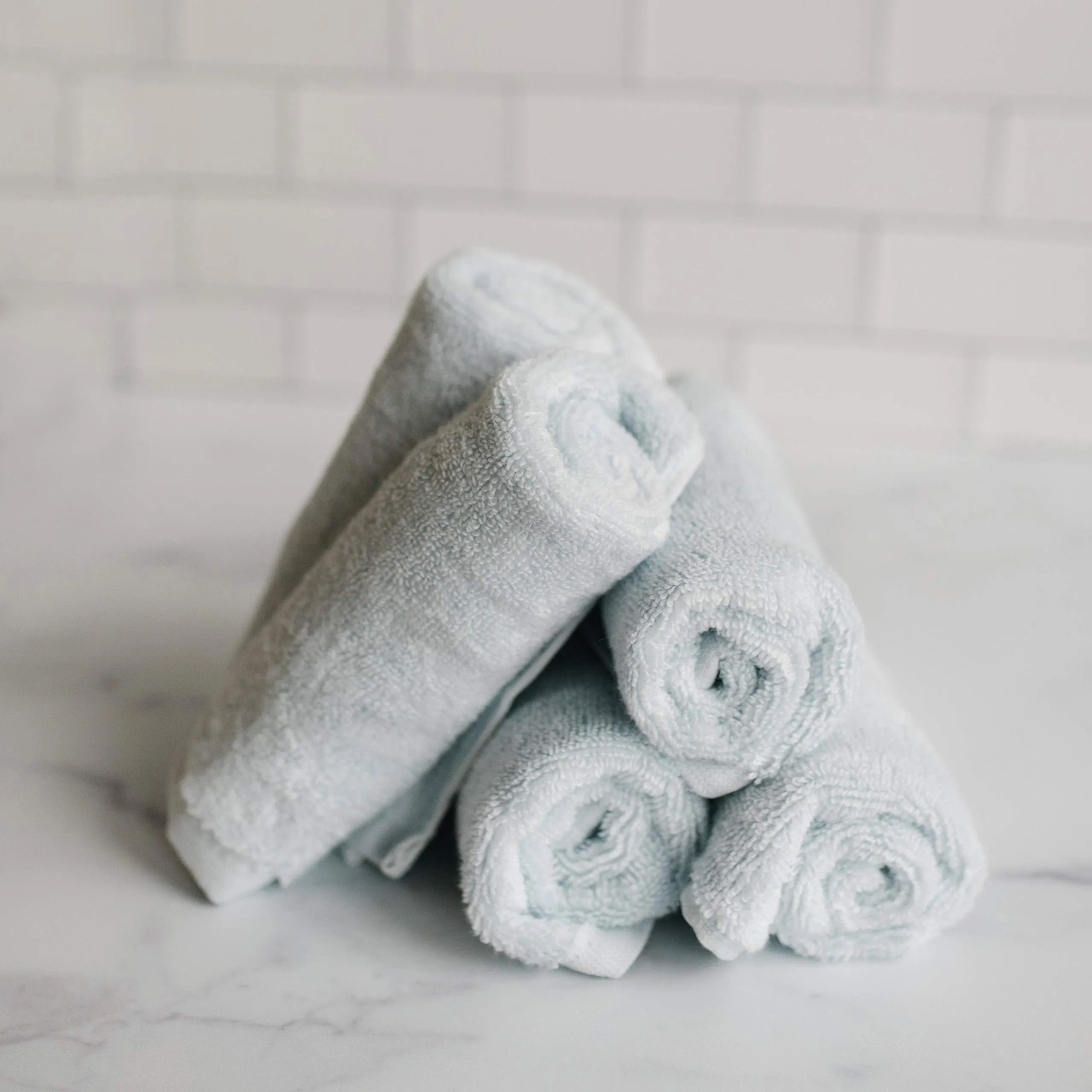 Natemia: Baby Washcloths - Organic Soft Cotton