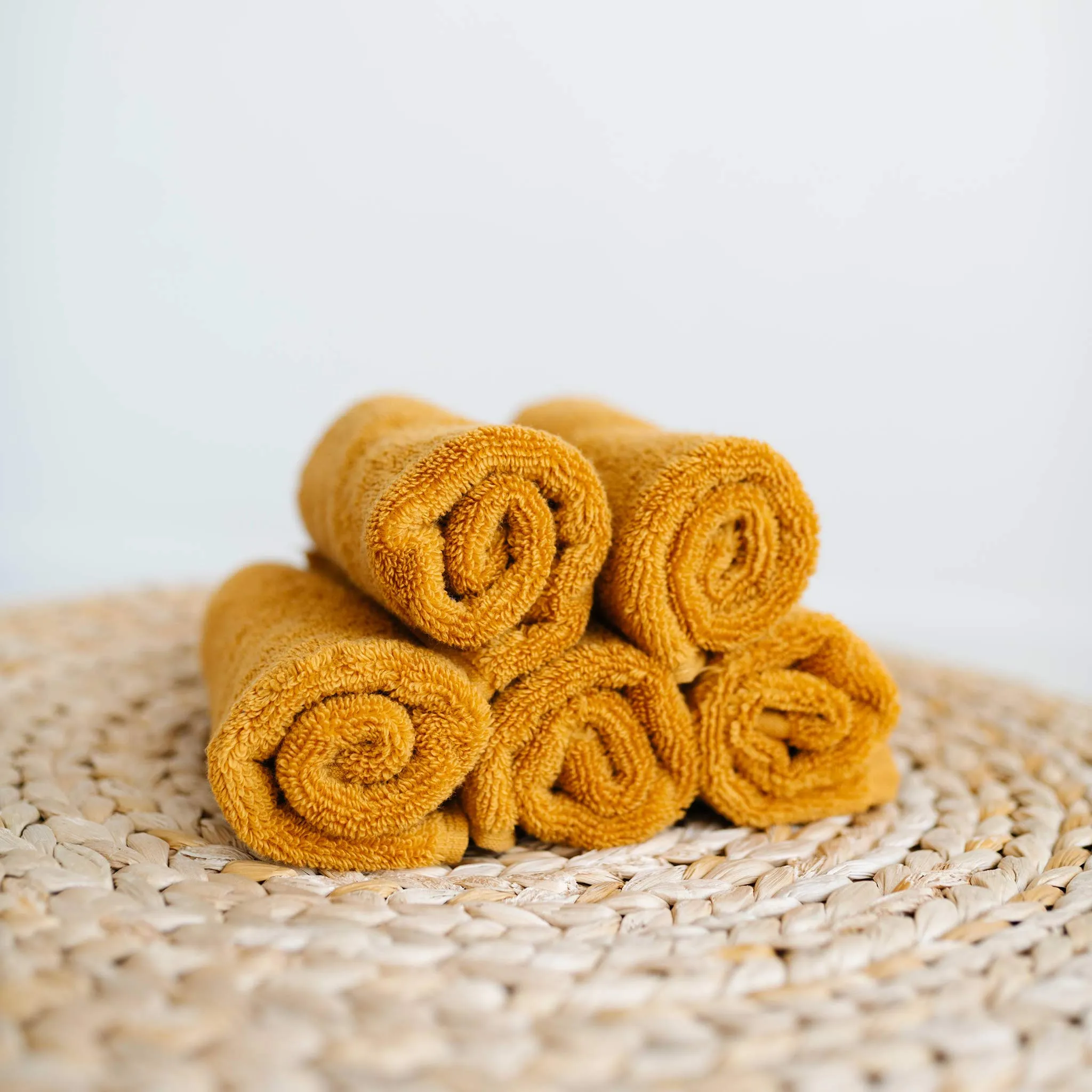 Natemia: Baby Washcloths - Organic Soft Cotton