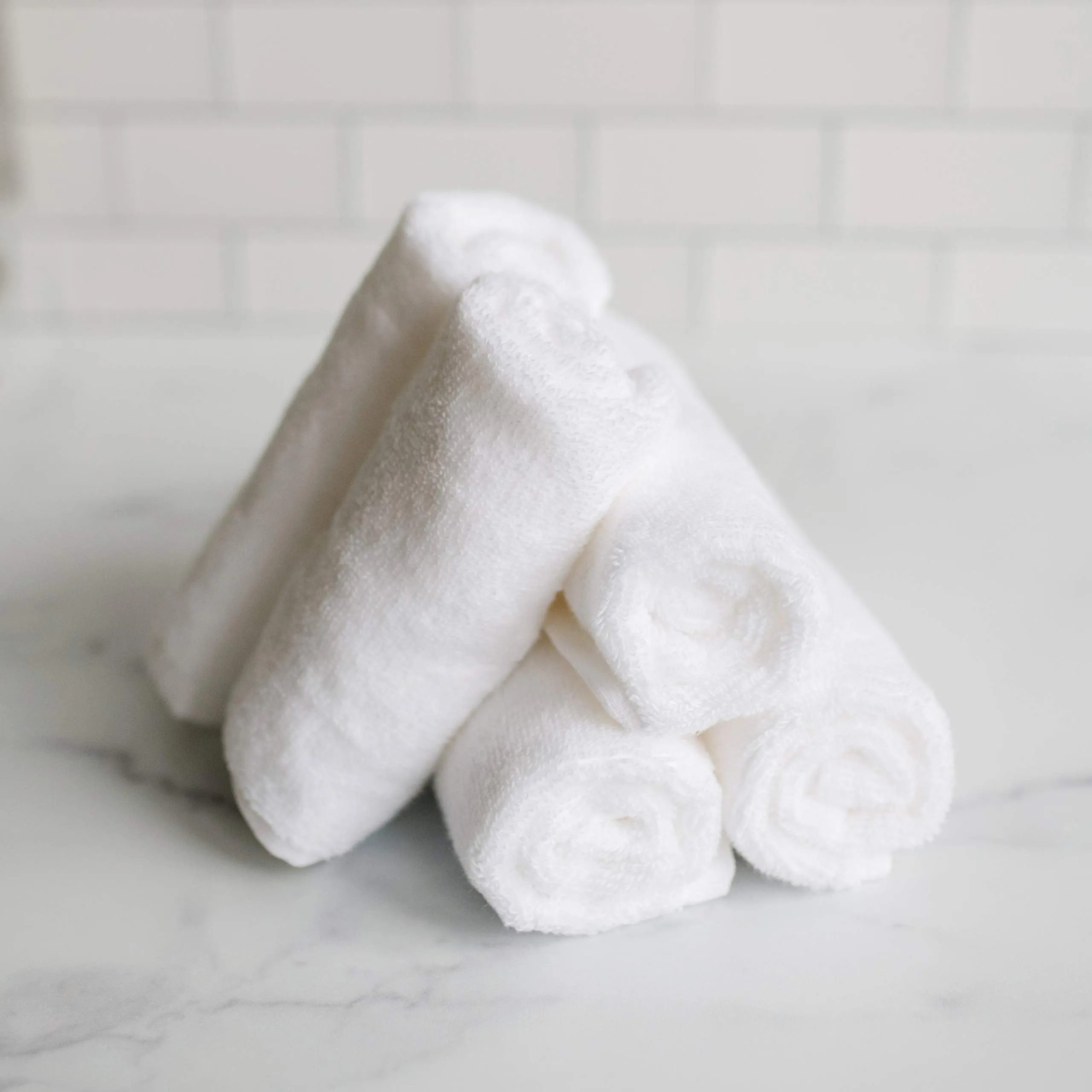 Natemia: Baby Washcloths - Organic Soft Cotton