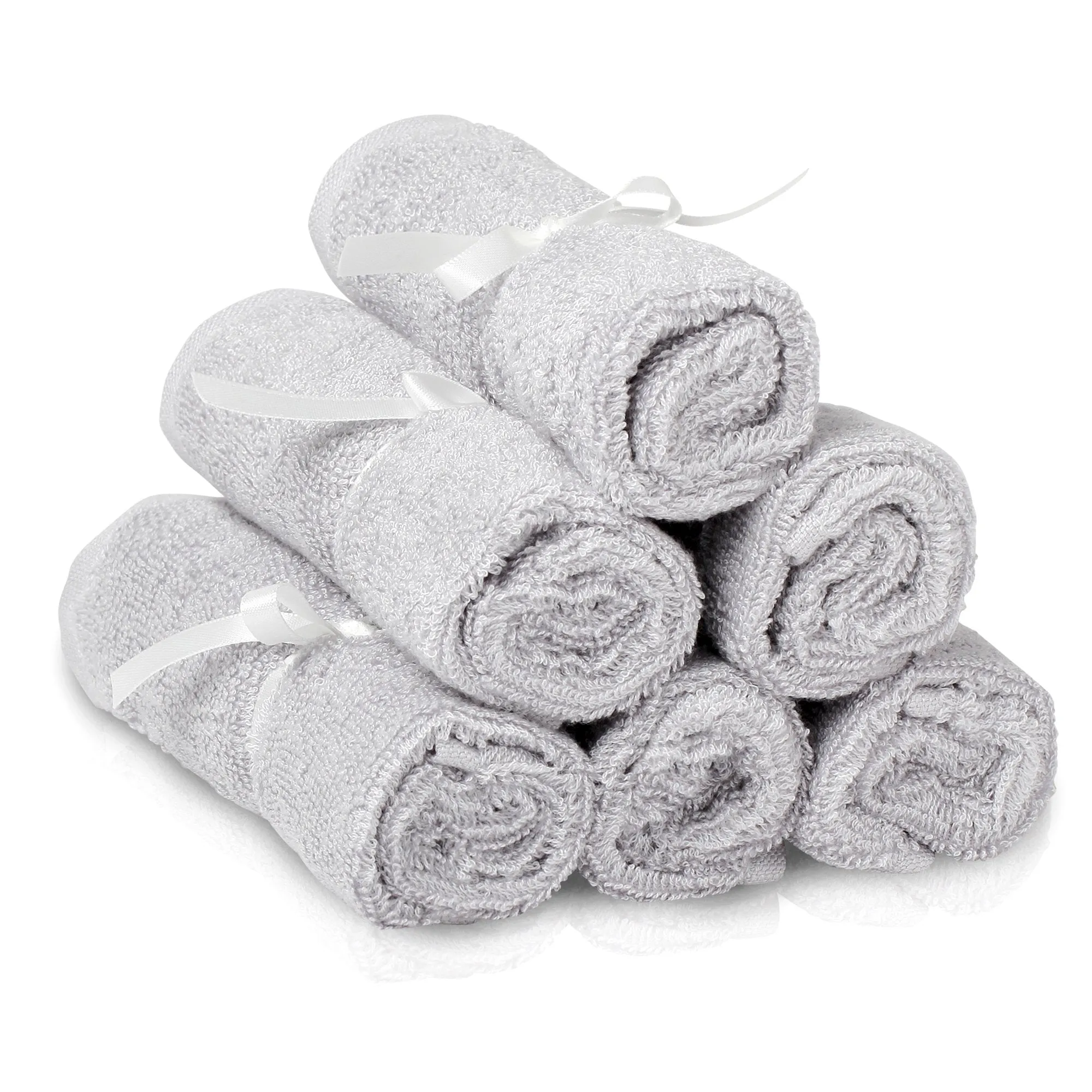 Natemia: Baby Washcloths - Organic Soft Cotton