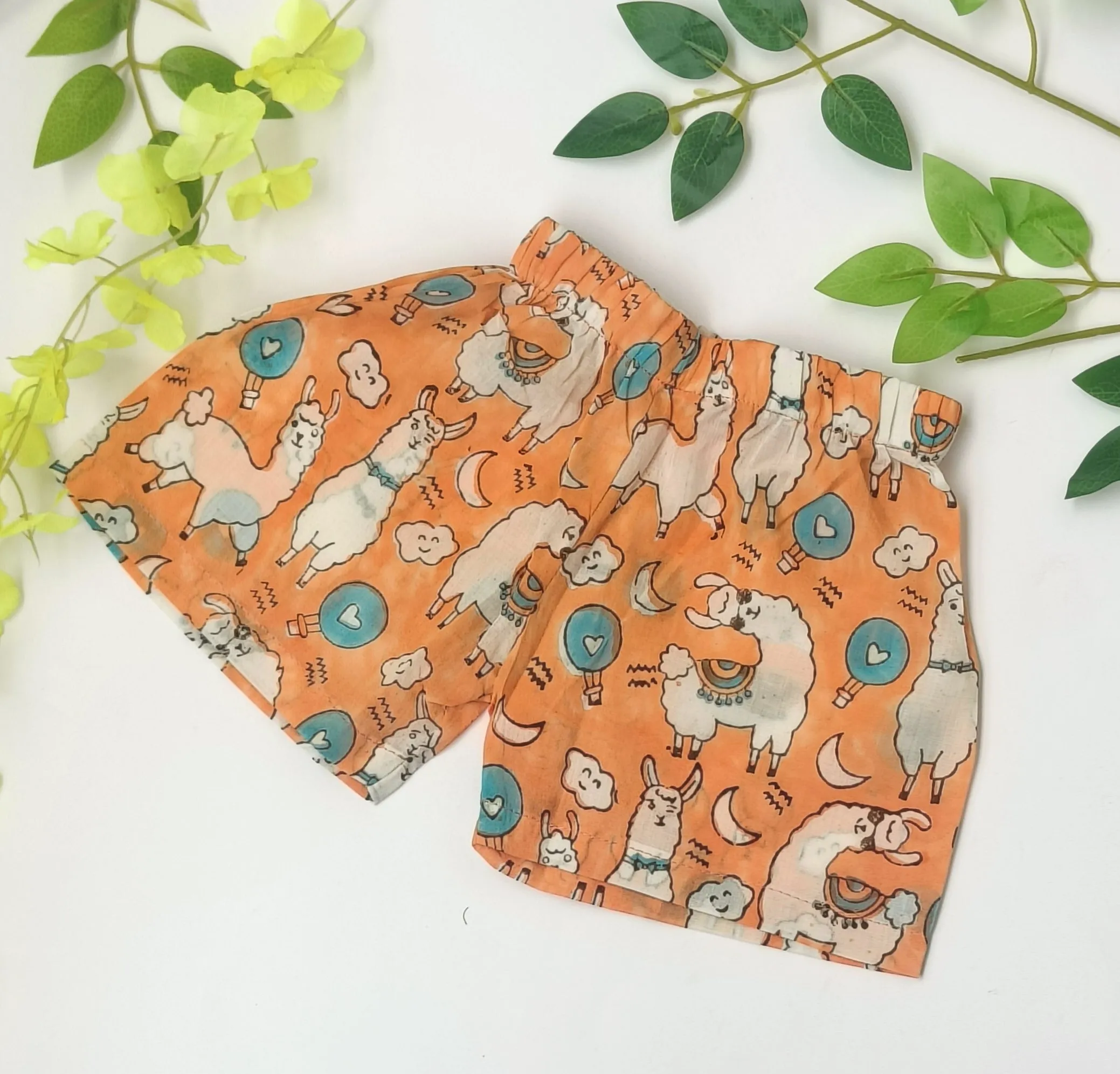 No Drama Llama- Cotton Jabla Set | New born baby set | new born baby dress | new born baby gift