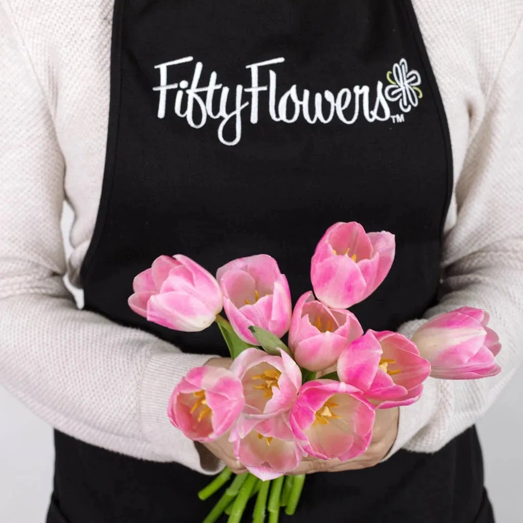 Pink Bulk Tulips