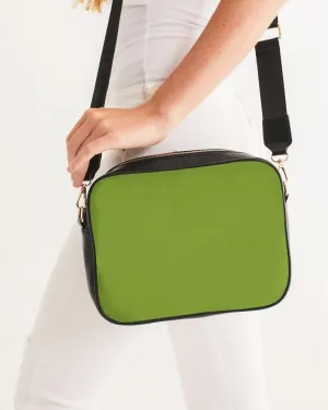 Shaded Warm Green Crossbody Bag | C38M0Y100K30