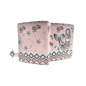 Shagwear Mermaid Garden Small Pink Zipper Wallet