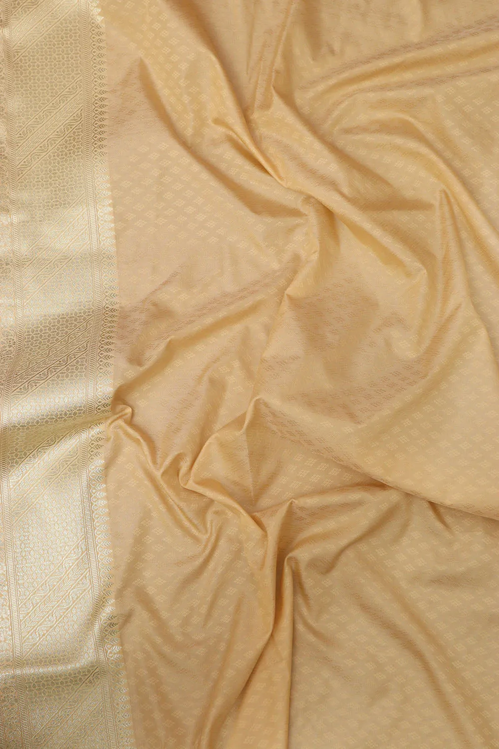 Soft and Elegant Pastel Banarasi Silk Sona Roopa Saree