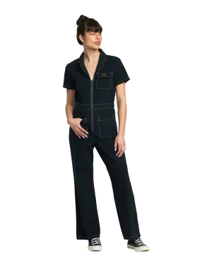 Spring Shift Jumpsuit in Black