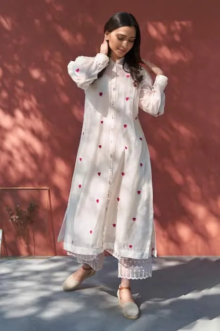 Timeless White Kurta Set