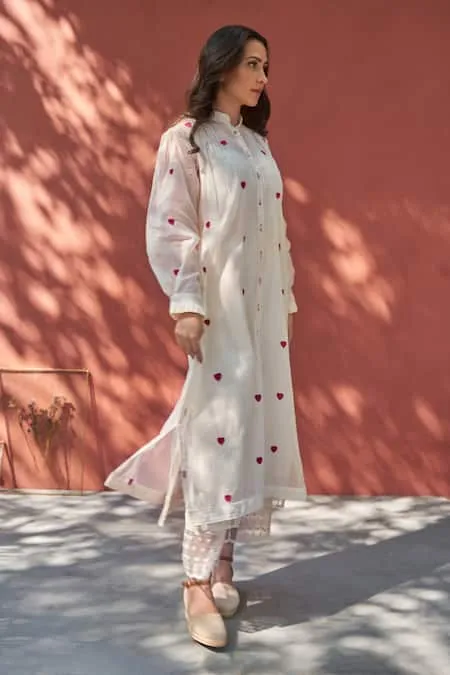 Timeless White Kurta Set
