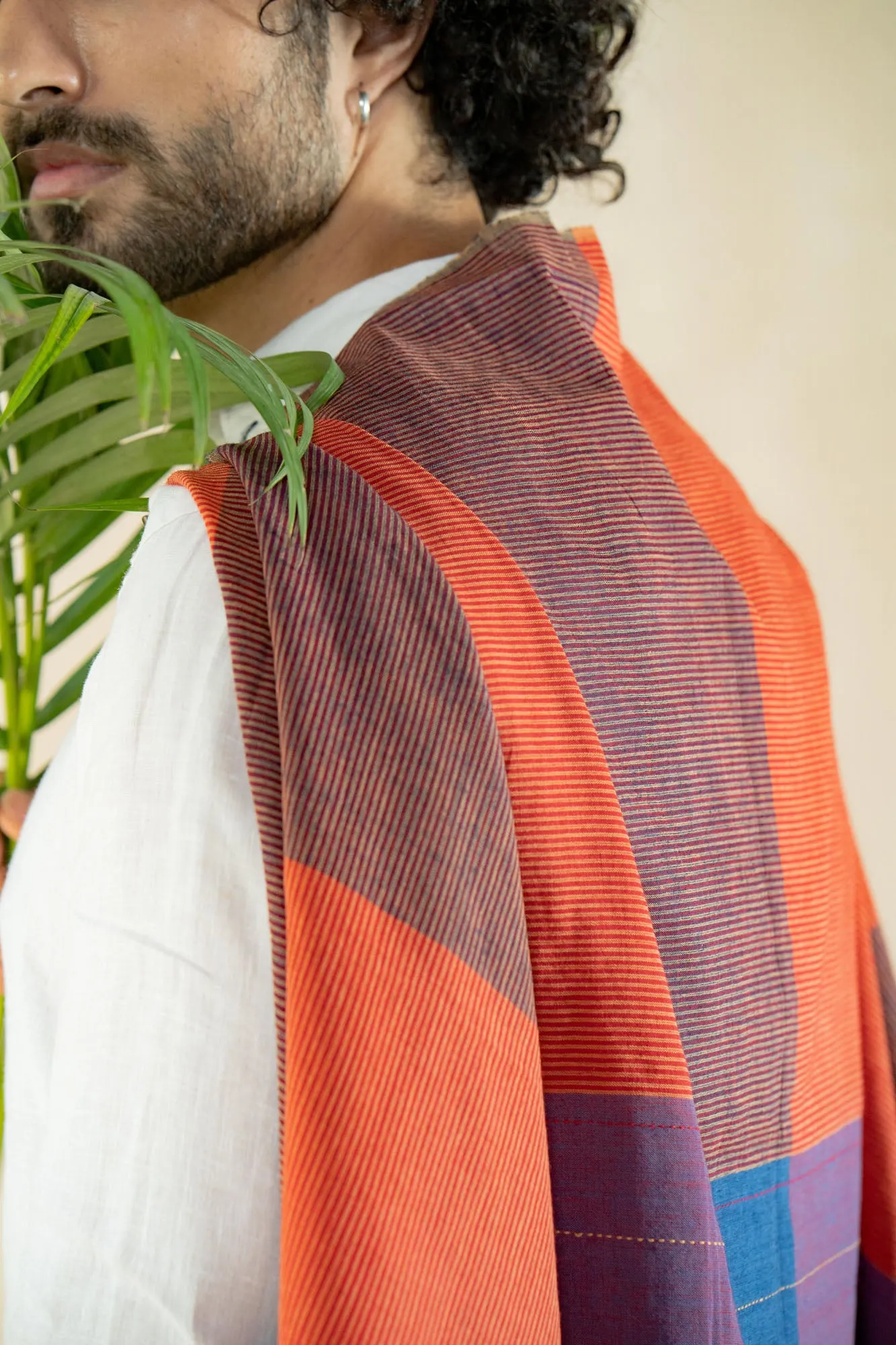 Trudge Handwoven Cotton Stole