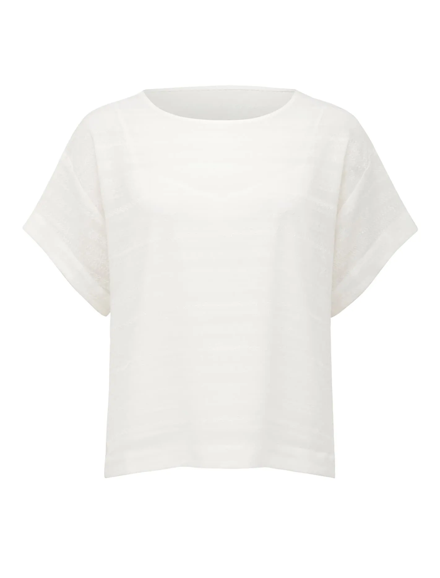 Venus Embroidered Spliced Tee